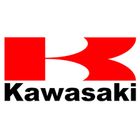 Mad Gas Motos logo marca Kawasaki